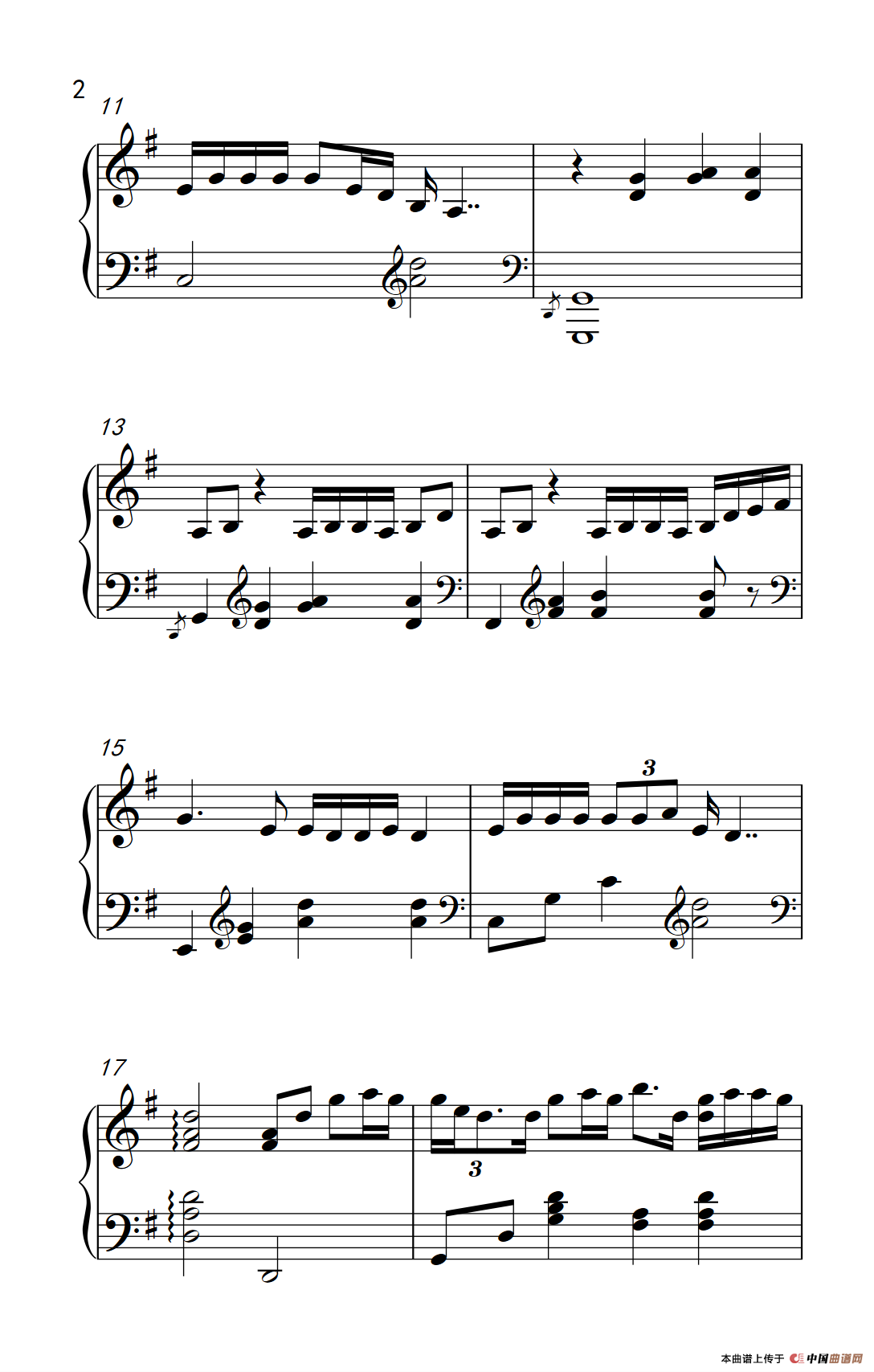 一笑而过（《弹吧音教》制谱版）