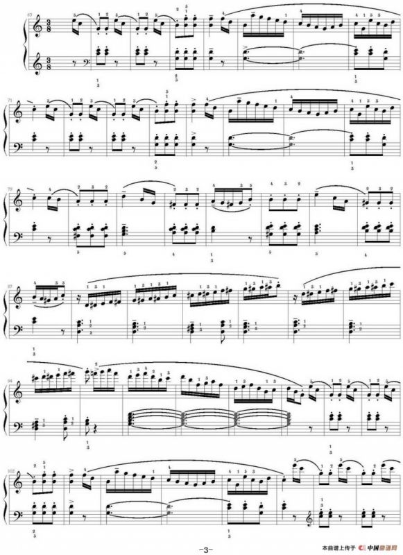 库劳C大调钢琴小奏鸣曲（Op.55，No.1）（足球小将制谱版）