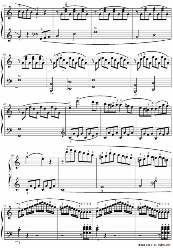 C大调小奏鸣曲 Op.20 No.1（库劳作曲版）