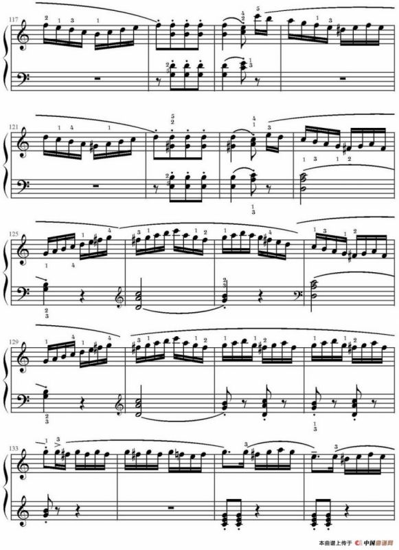 C大调小奏鸣曲 Op.20 No.1（库劳作曲版）