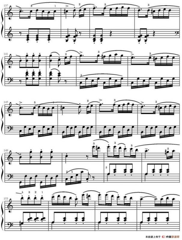 C大调小奏鸣曲 Op.20 No.1（库劳作曲版）