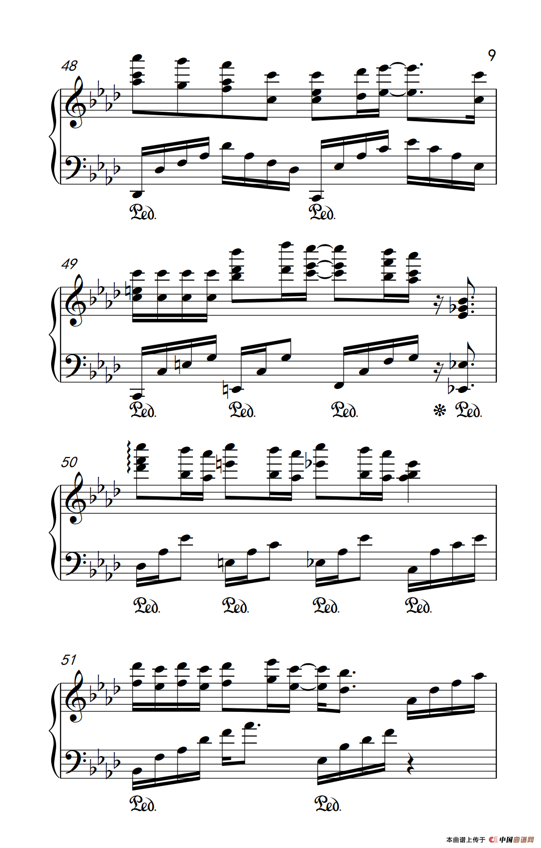 有个爱你的人不容易（《弹吧音教》制谱版）