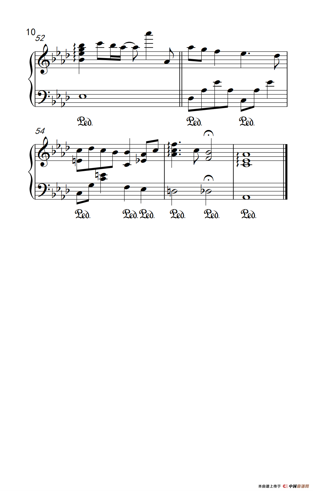 有个爱你的人不容易（《弹吧音教》制谱版）