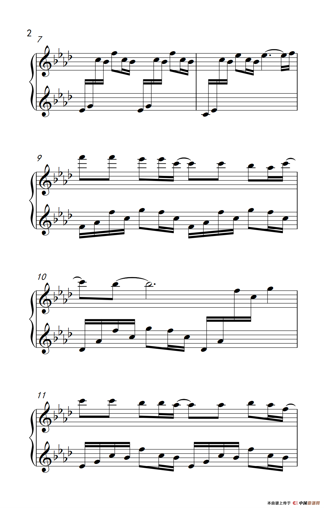 默（电影《何以笙箫默》插曲）（《弹吧音教》制谱版）