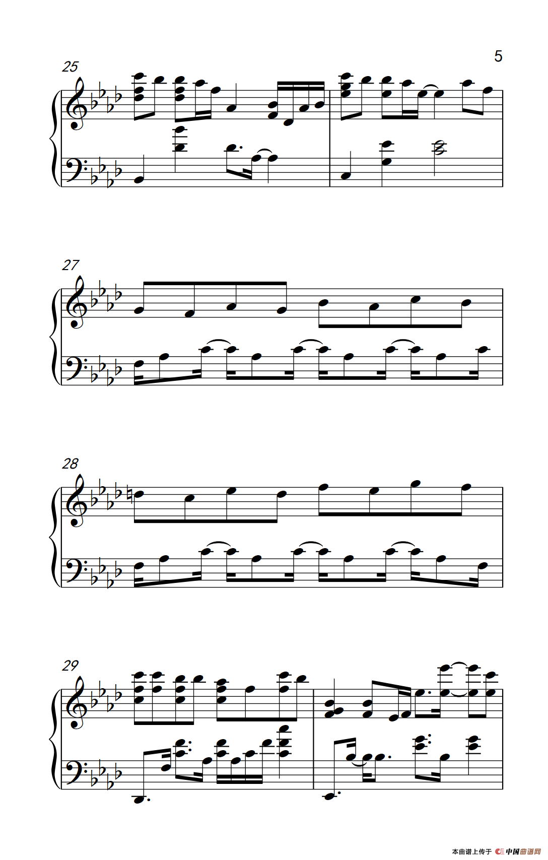 默（电影《何以笙箫默》插曲）（《弹吧音教》制谱版）