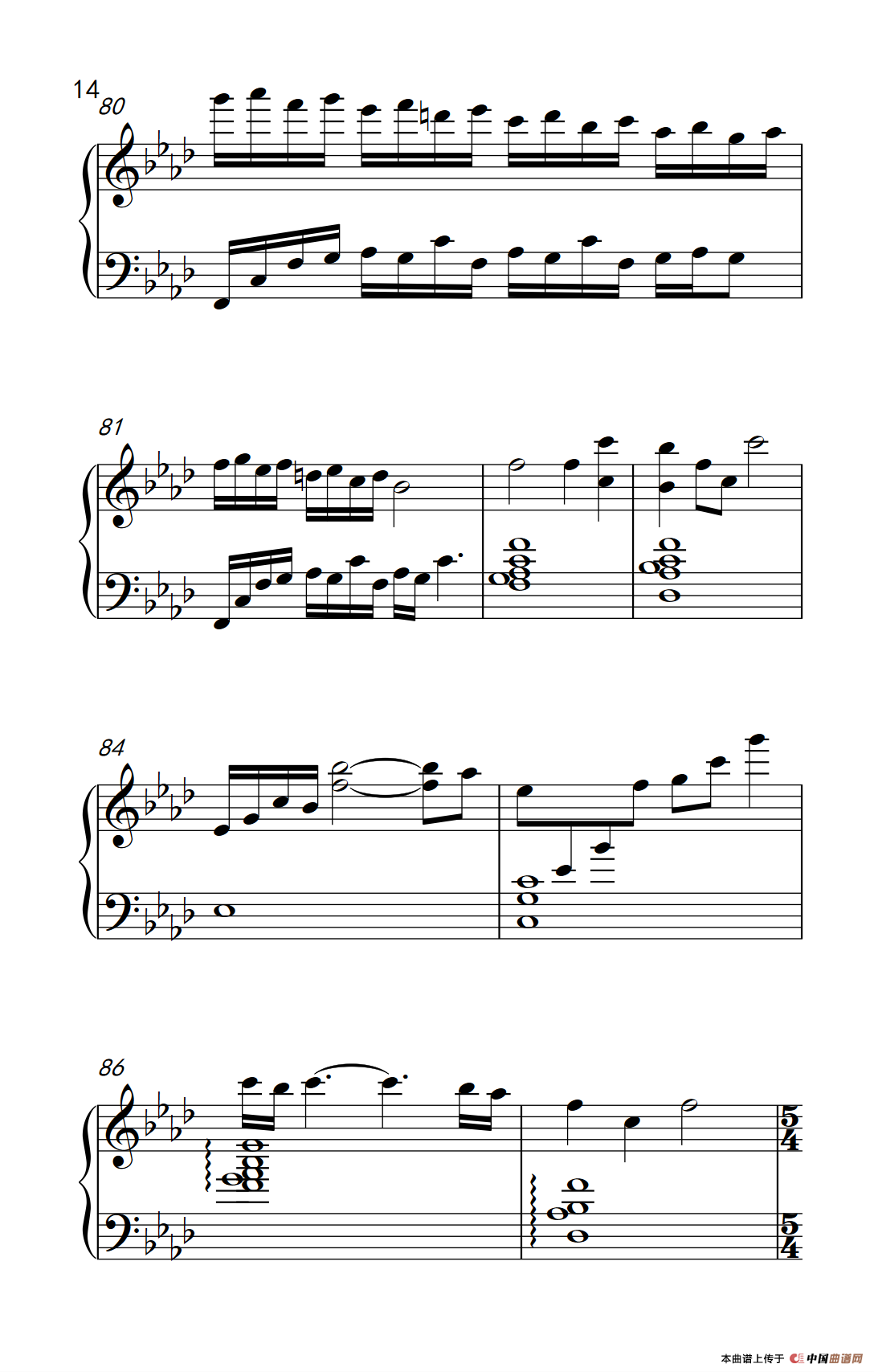 默（电影《何以笙箫默》插曲）（《弹吧音教》制谱版）