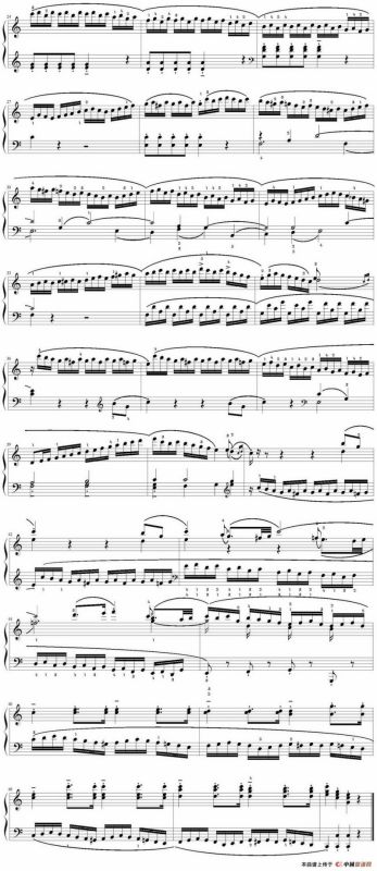 a小调第八钢琴奏鸣曲 K310