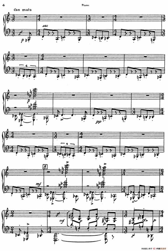 Nonetto（钢琴分谱）