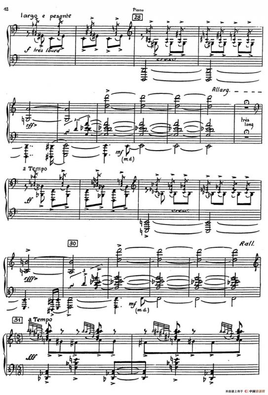 Nonetto（钢琴分谱）