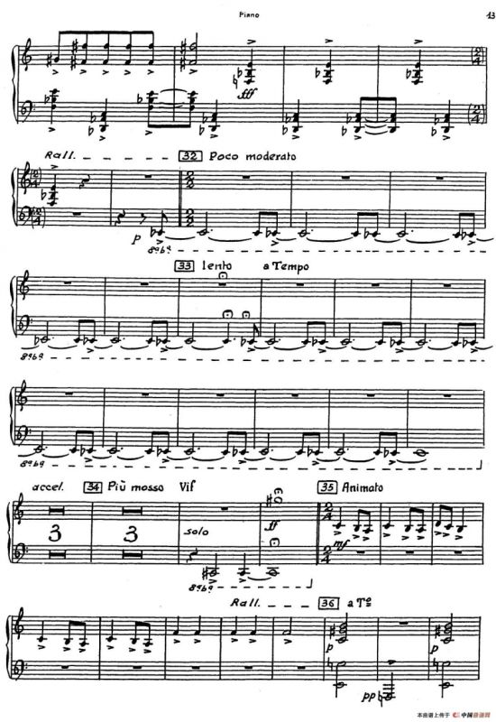 Nonetto（钢琴分谱）