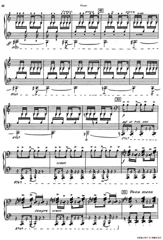 Nonetto（钢琴分谱）