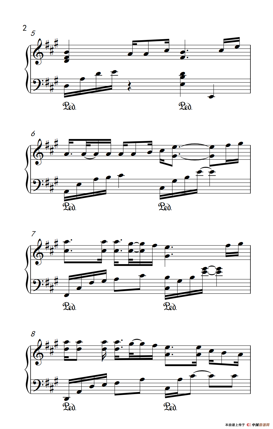 爱的代价（《弹吧音教》制谱版）