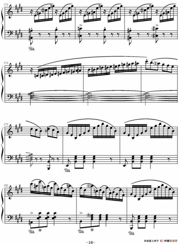 E大调回旋随想曲（门德尔松Op.14）