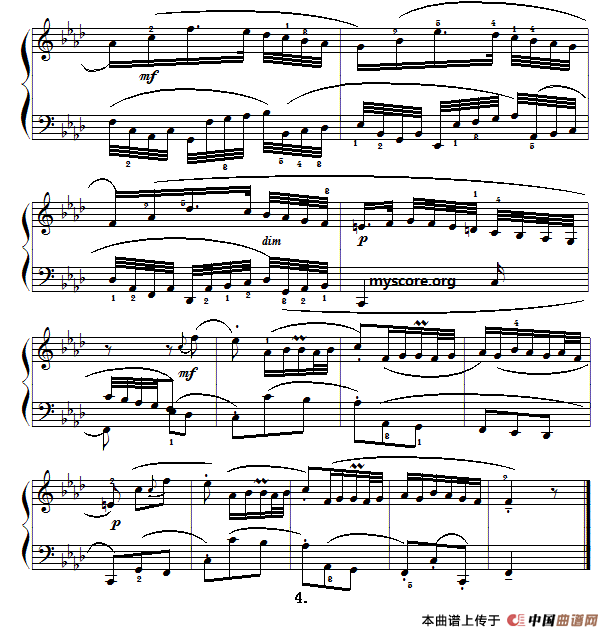 巴赫初级钢琴曲之二十八：序曲