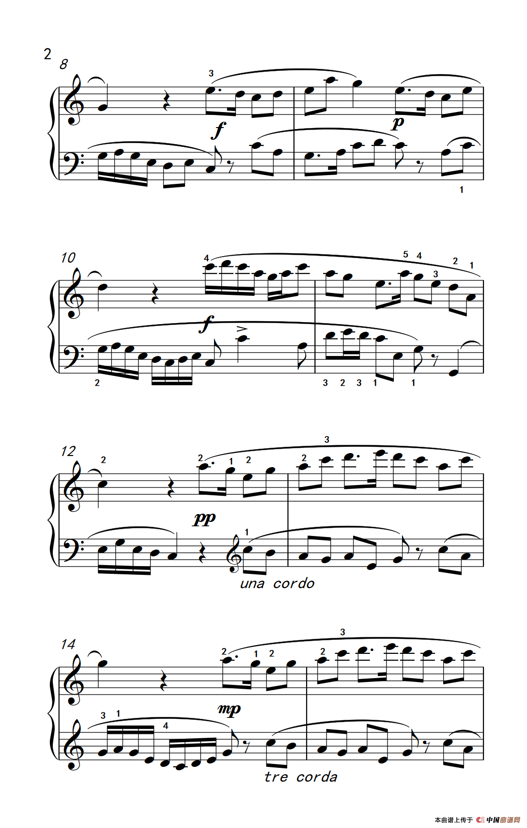 第六级 3.牧童短笛（中央音乐学院 钢琴（业余）考级教程 4-6级）