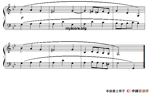 巴赫初级钢琴曲之三：小步舞曲