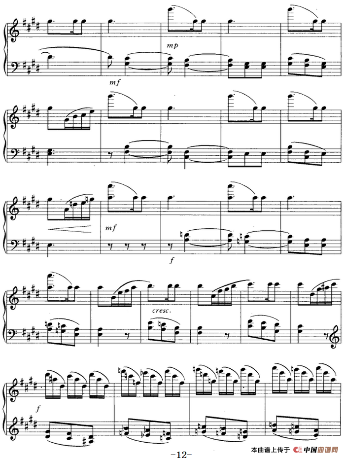 组曲·家乡之歌（IV 跳场的日子）