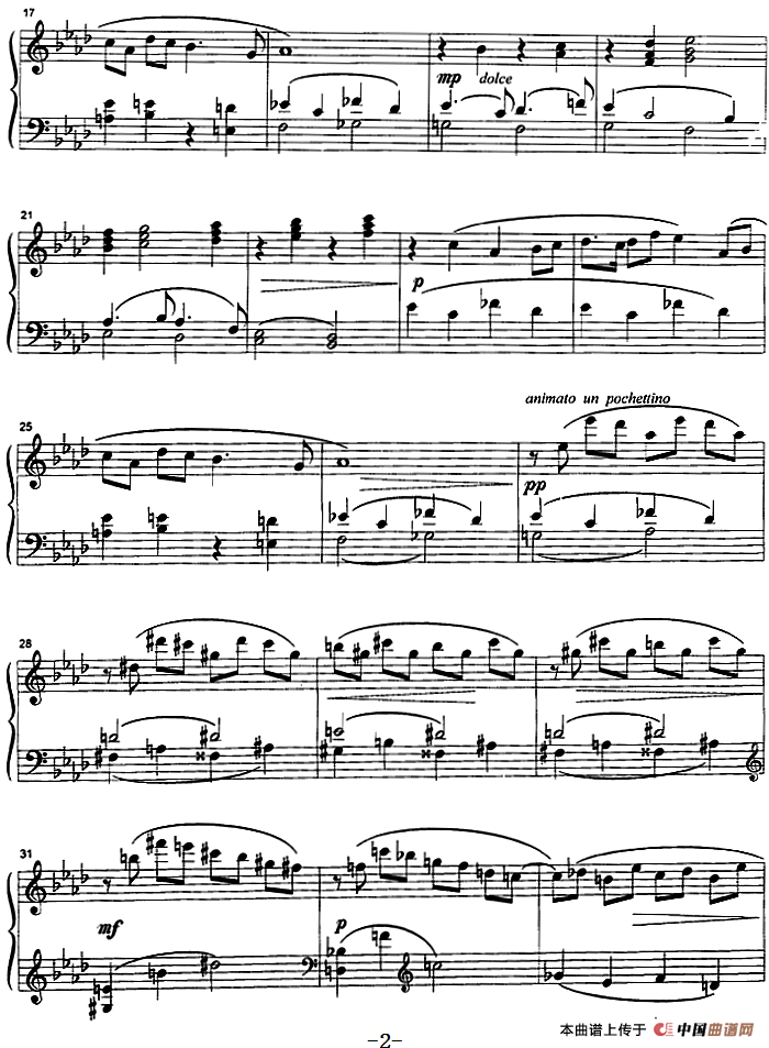 钢琴上的福斯特（钢琴独奏曲4首）