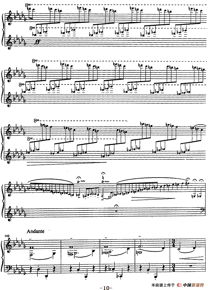 钢琴上的福斯特（钢琴独奏曲4首）