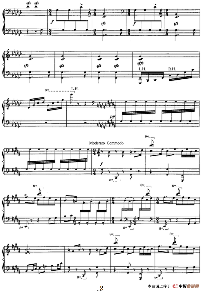 头场大闹（钢琴曲中国组曲之一）