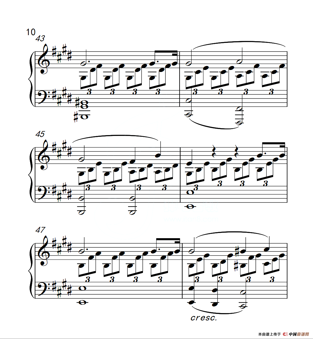 第六级 奏鸣曲（中国音乐学院钢琴考级作品1~6级）