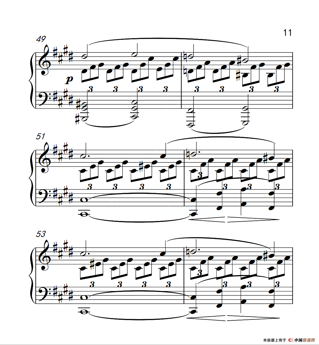 第六级 奏鸣曲（中国音乐学院钢琴考级作品1~6级）