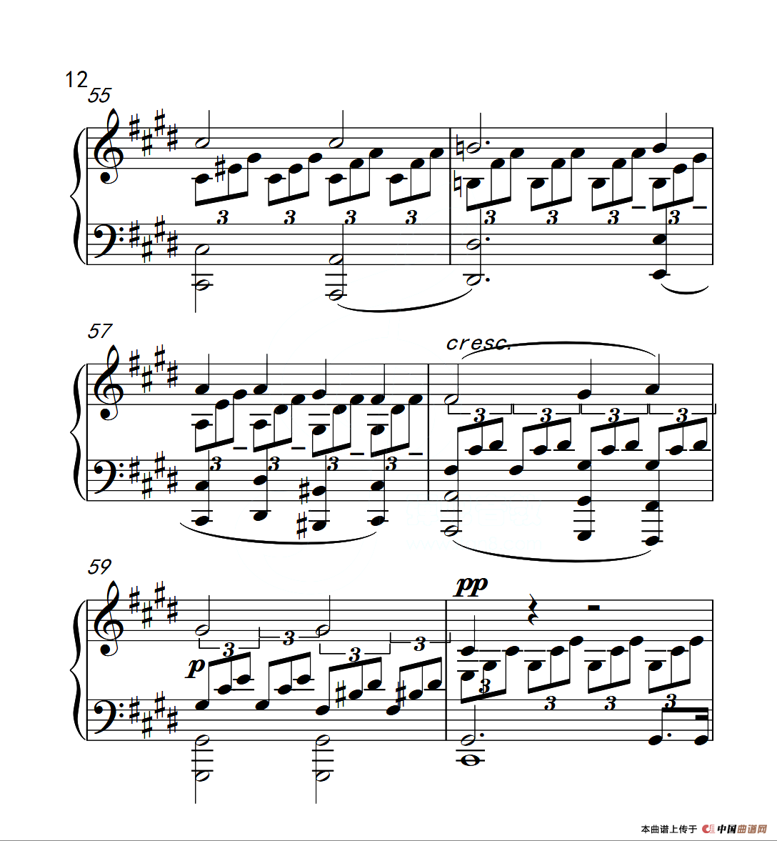 第六级 奏鸣曲（中国音乐学院钢琴考级作品1~6级）