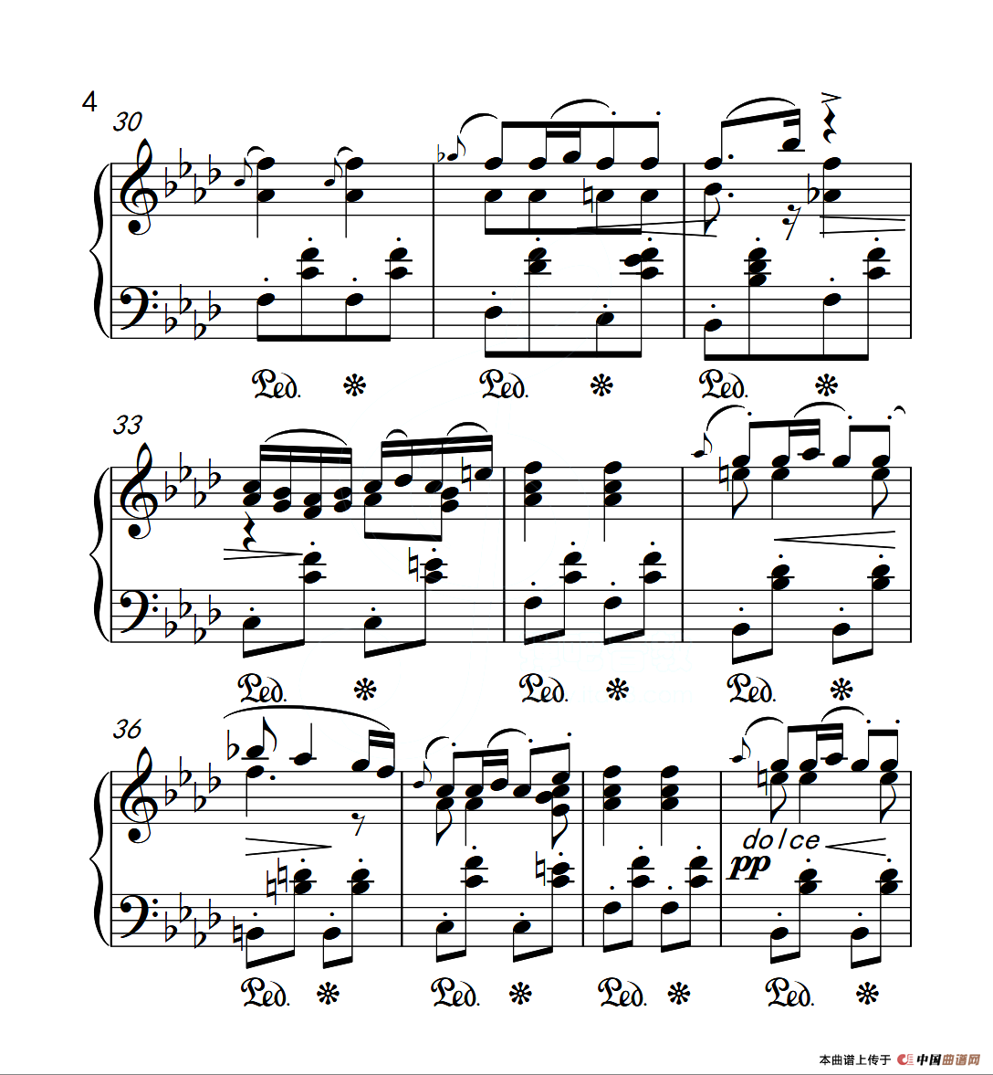 第六级 音乐瞬间（中国音乐学院钢琴考级作品1~6级）