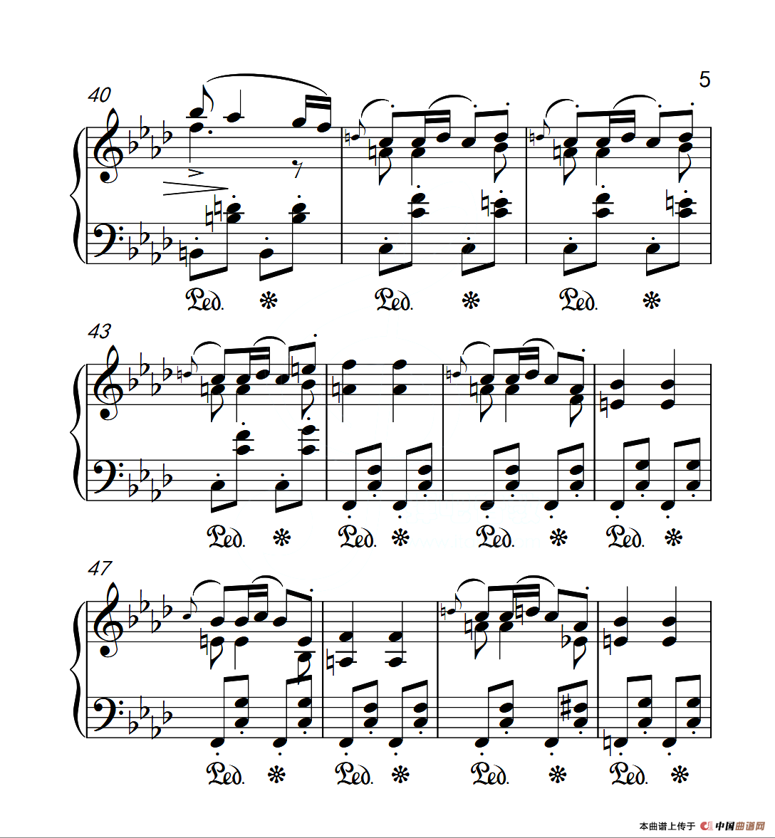 第六级 音乐瞬间（中国音乐学院钢琴考级作品1~6级）