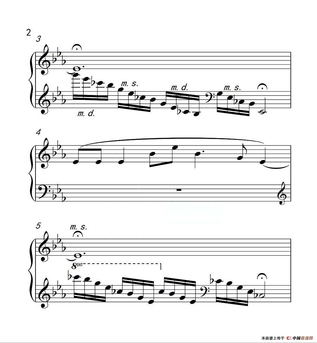 第六级 台湾民谣（中国音乐学院钢琴考级作品1~6级）