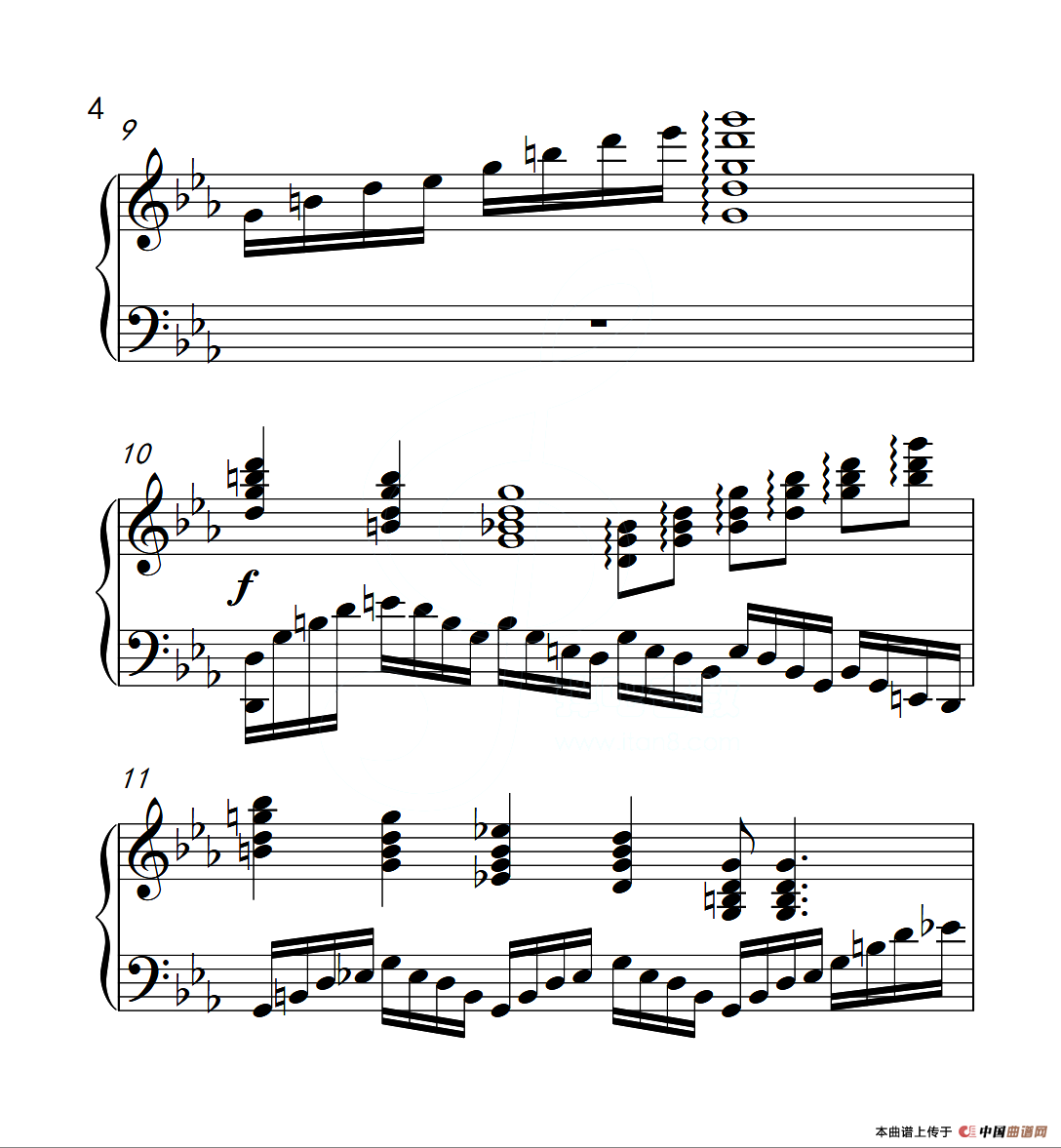 第六级 台湾民谣（中国音乐学院钢琴考级作品1~6级）