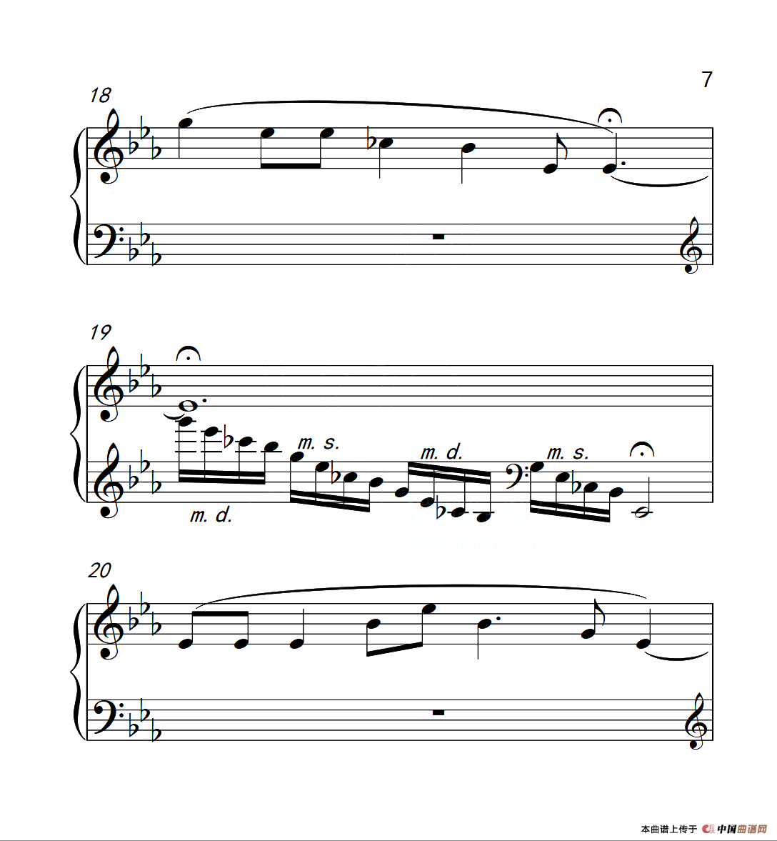 第六级 台湾民谣（中国音乐学院钢琴考级作品1~6级）