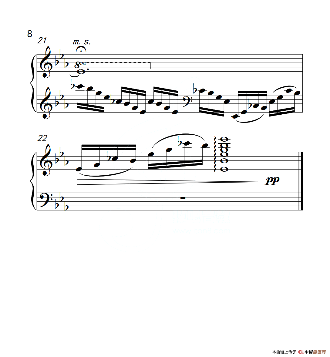 第六级 台湾民谣（中国音乐学院钢琴考级作品1~6级）