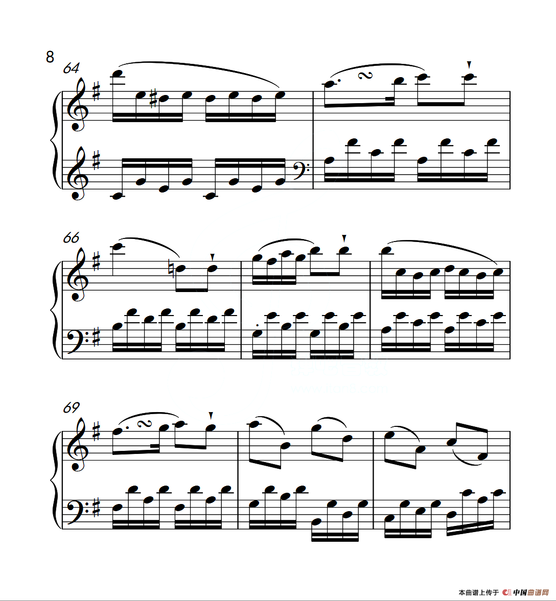 第六级A组 奏鸣曲（中国音乐学院钢琴考级作品1~6级）