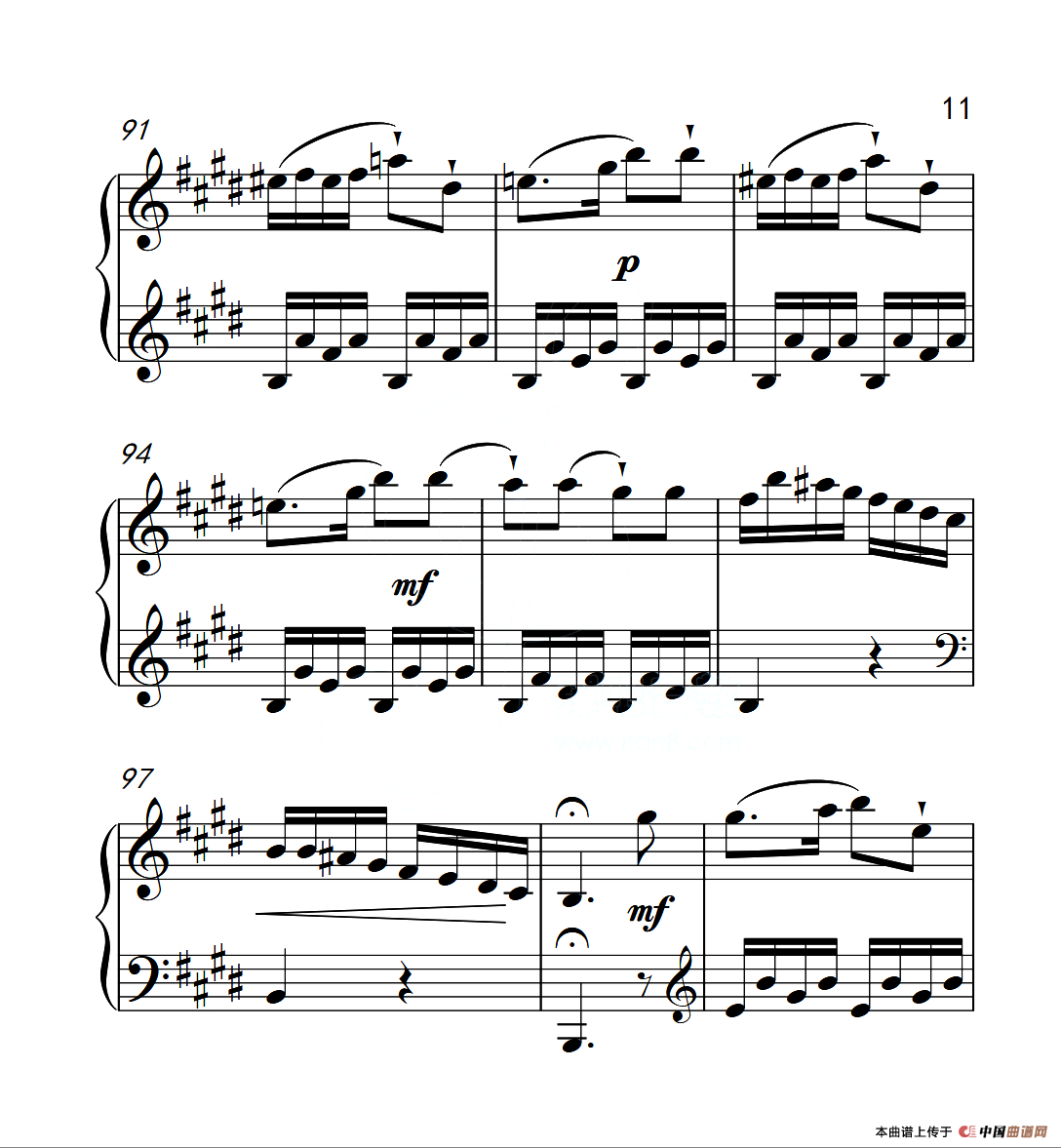 第六级A组 奏鸣曲（中国音乐学院钢琴考级作品1~6级）