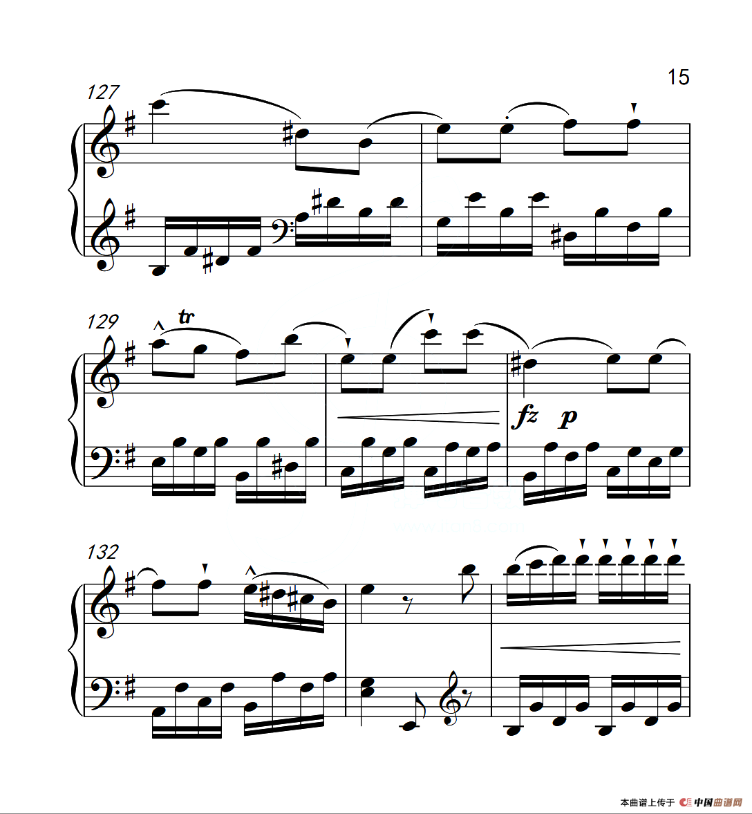 第六级A组 奏鸣曲（中国音乐学院钢琴考级作品1~6级）