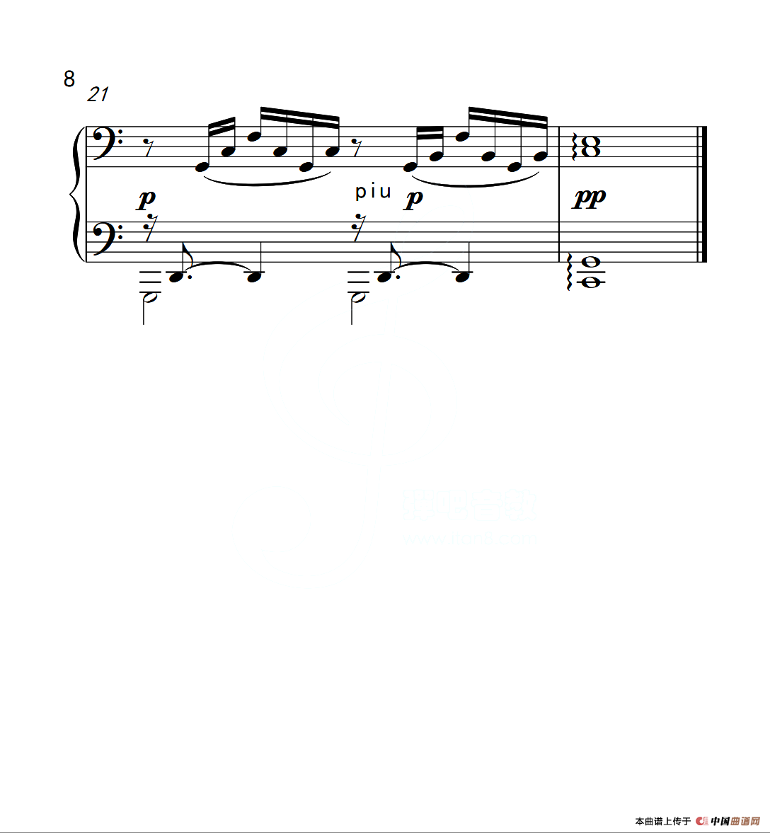 第六级A组 练习曲（中国音乐学院钢琴考级作品1~6级）