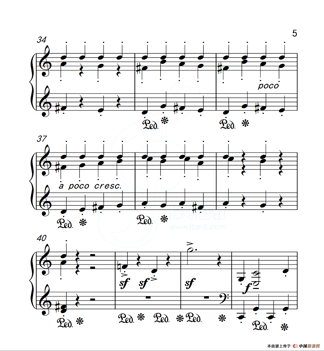 第五级 木偶游行（中国音乐学院钢琴考级作品1~6级）