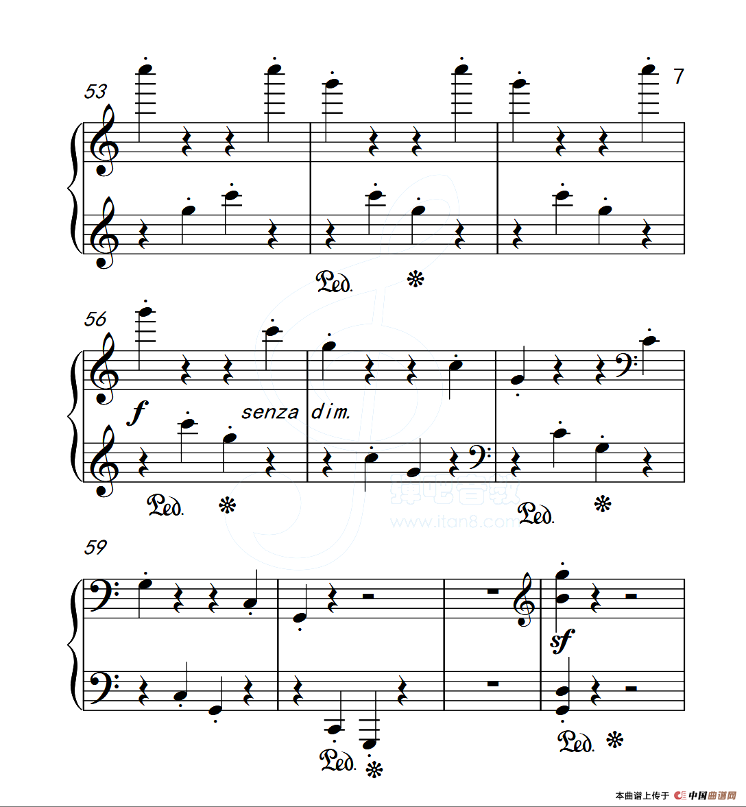 第五级 木偶游行（中国音乐学院钢琴考级作品1~6级）