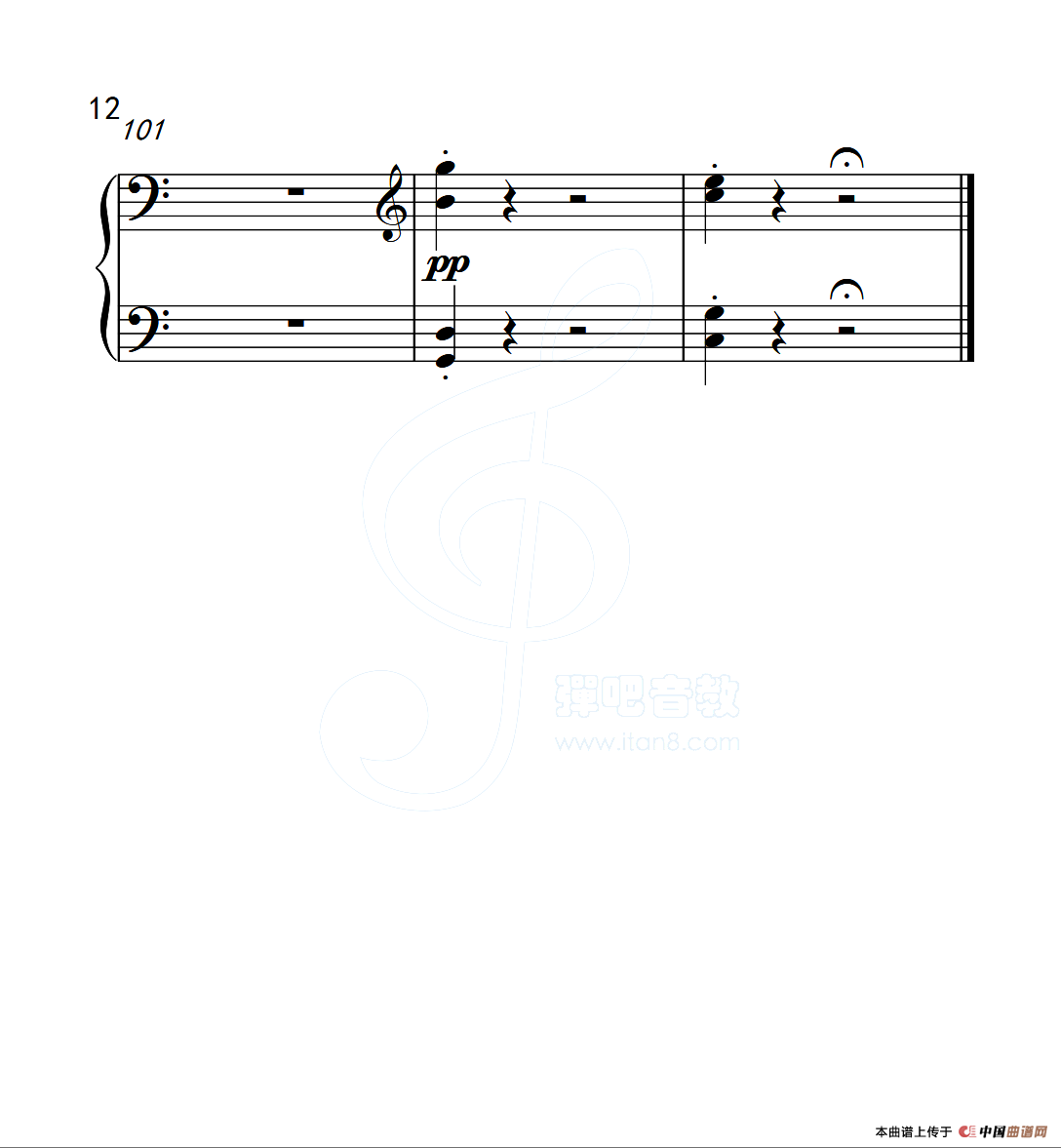 第五级 木偶游行（中国音乐学院钢琴考级作品1~6级）