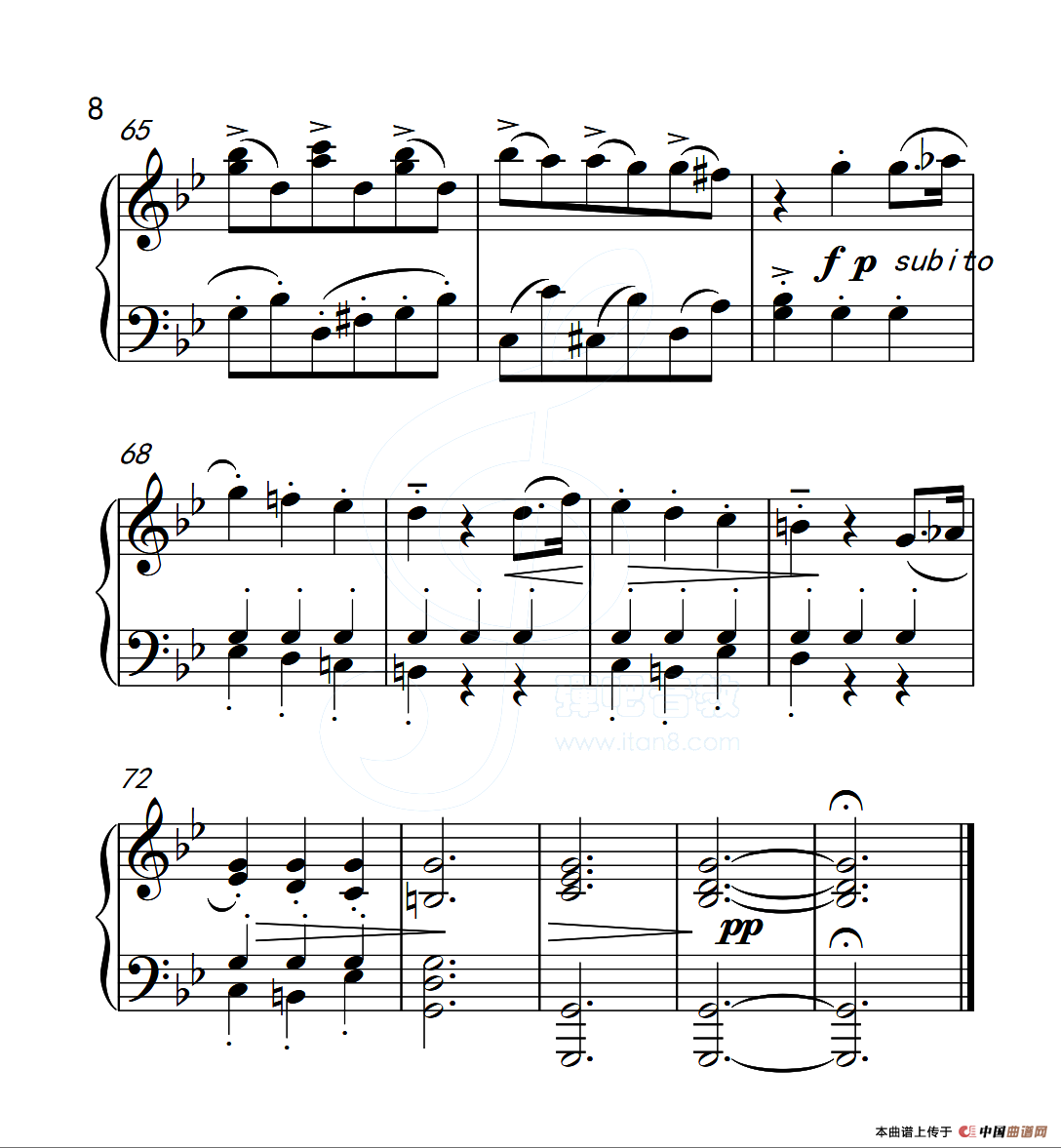 第五级B组 音乐小品（中国音乐学院钢琴考级作品1~6级）