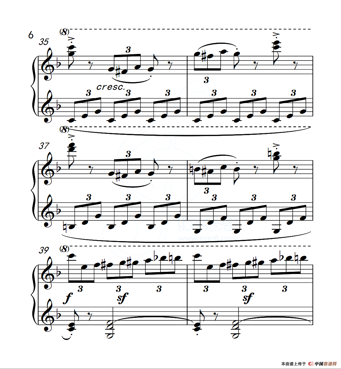 第五级B组 练习曲（中国音乐学院钢琴考级作品1~6级）