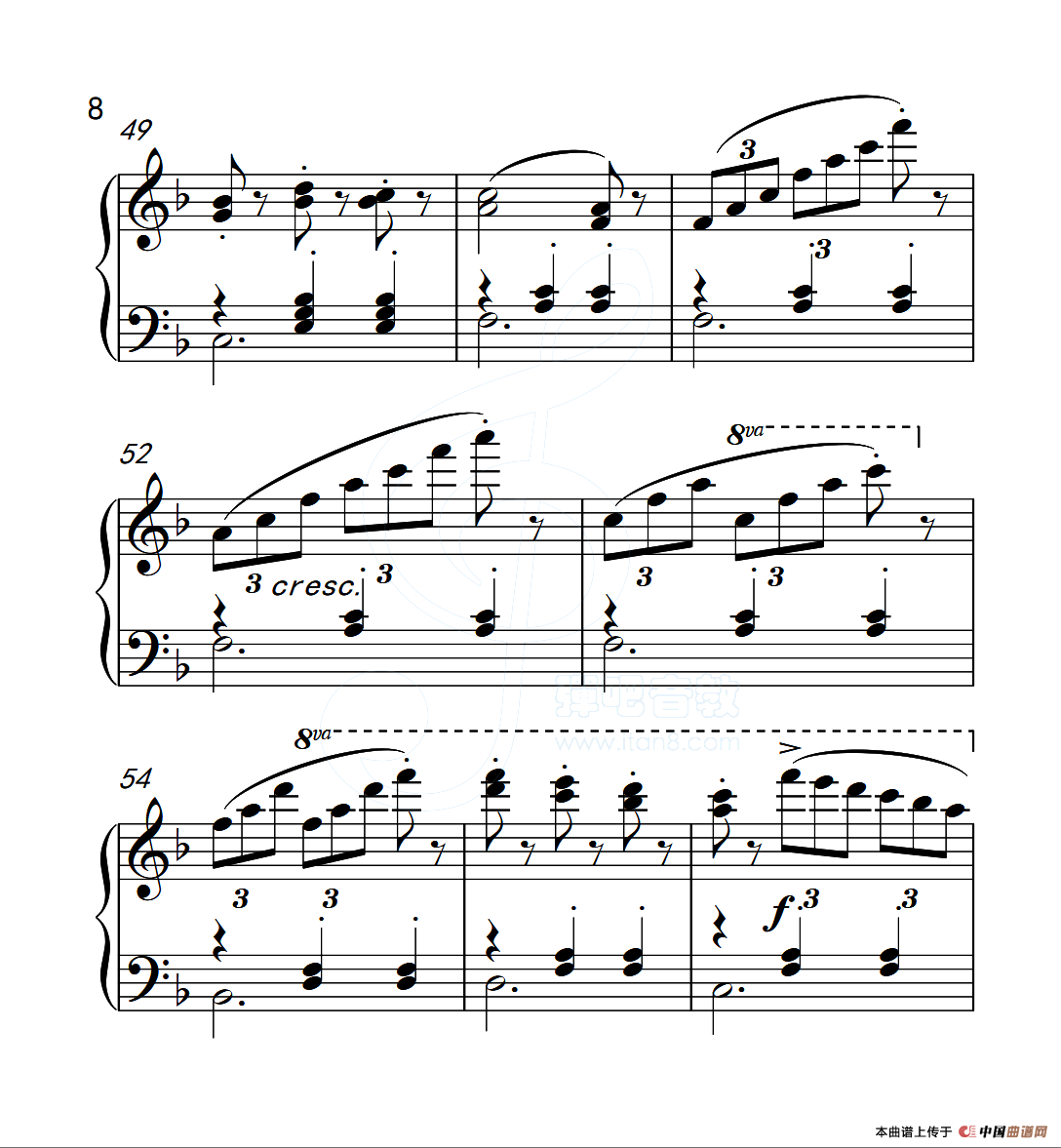 第五级B组 练习曲（中国音乐学院钢琴考级作品1~6级）