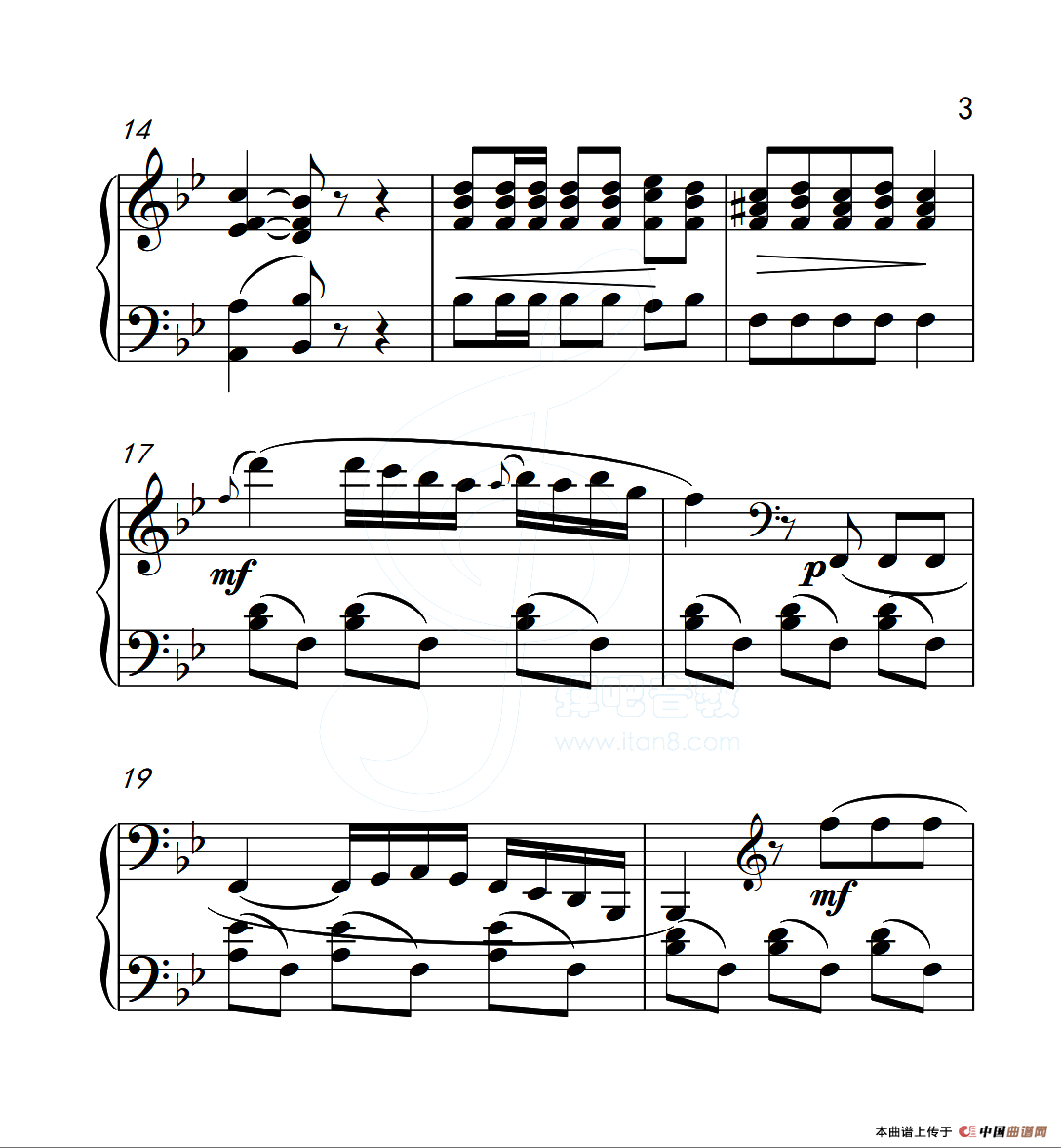 第五级A组 波兰舞曲（中国音乐学院钢琴考级作品1~6级）