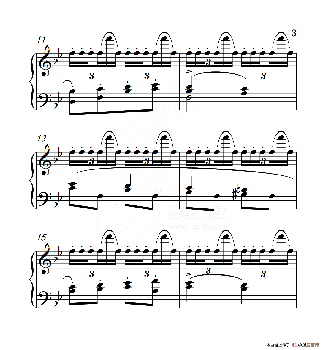 第五级A组 练习曲（中国音乐学院钢琴考级作品1~6级）