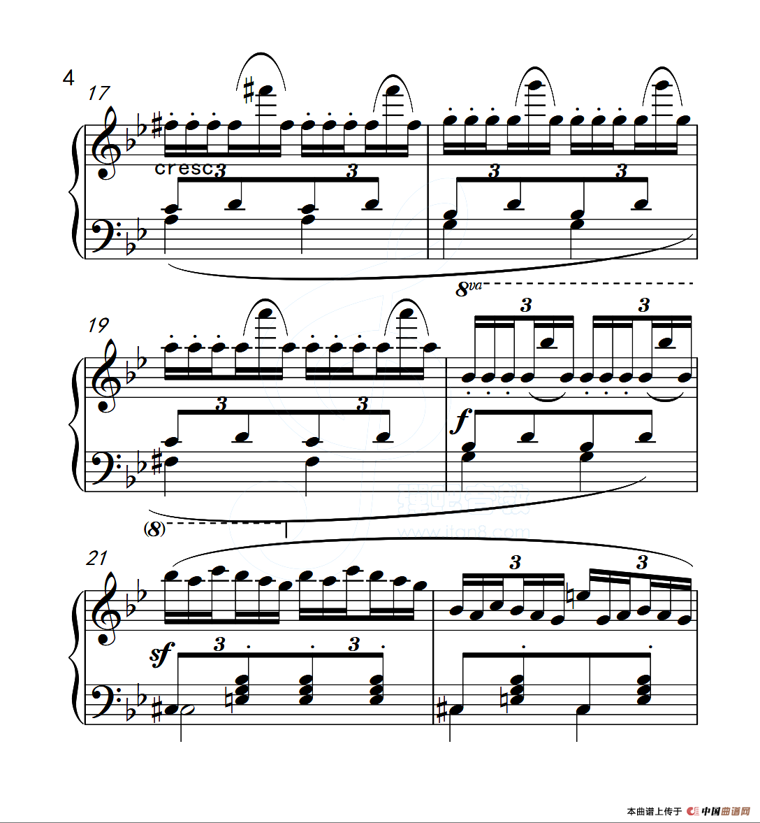 第五级A组 练习曲（中国音乐学院钢琴考级作品1~6级）