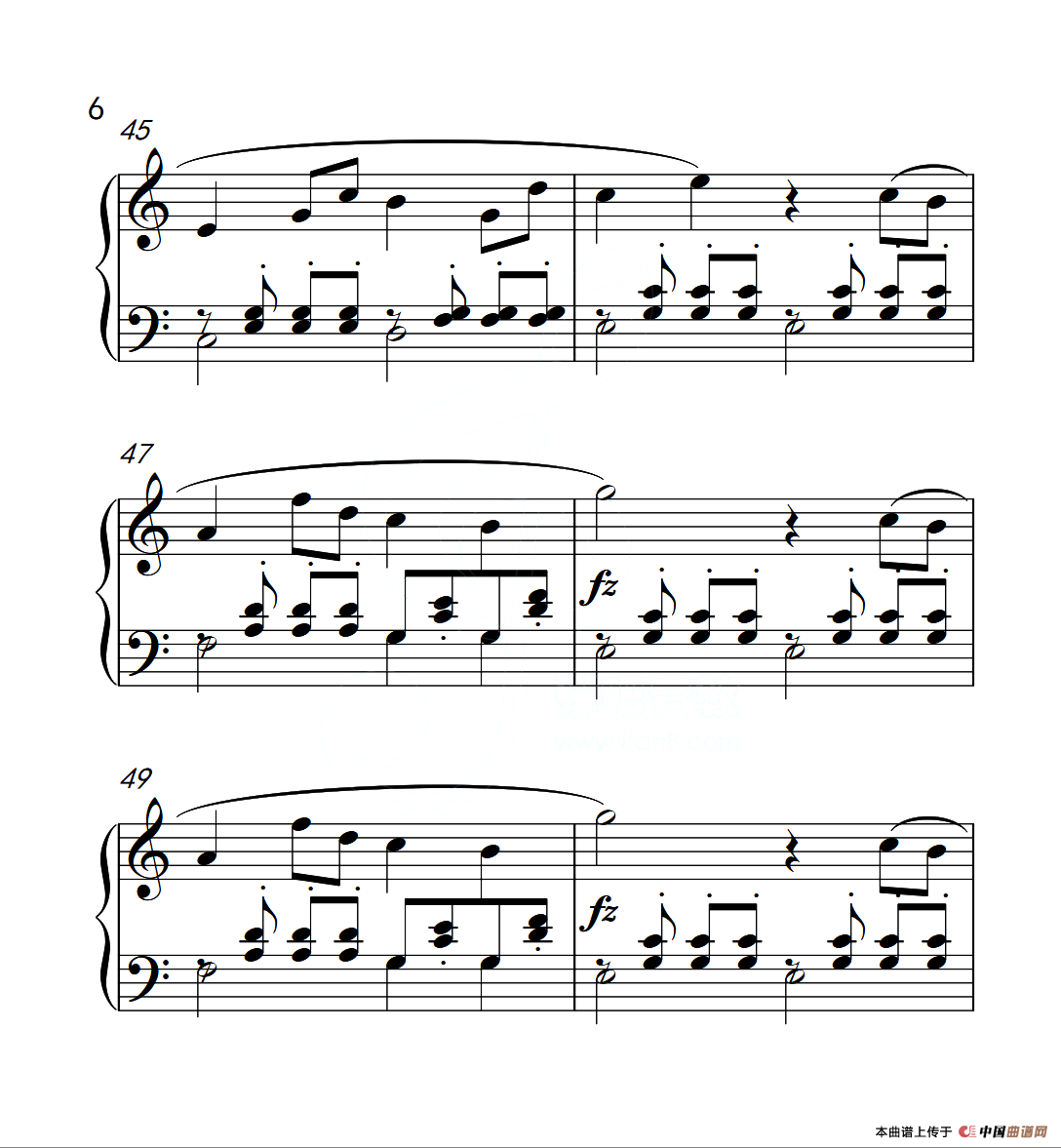 第四级B组 洋娃娃的梦（中国音乐学院钢琴考级作品1~6级）