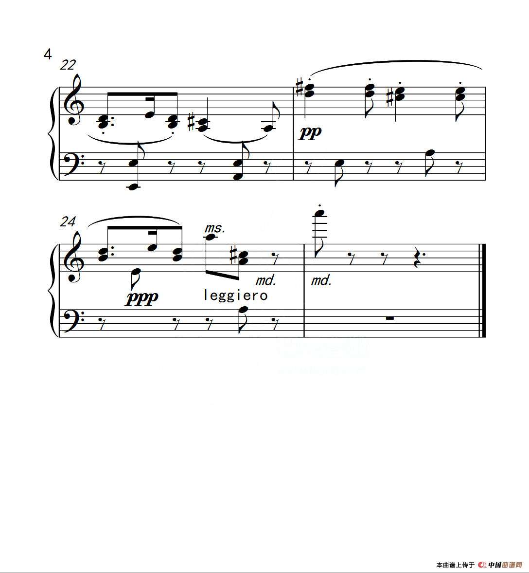 第三级 小童话（中国音乐学院钢琴考级作品1~6级）