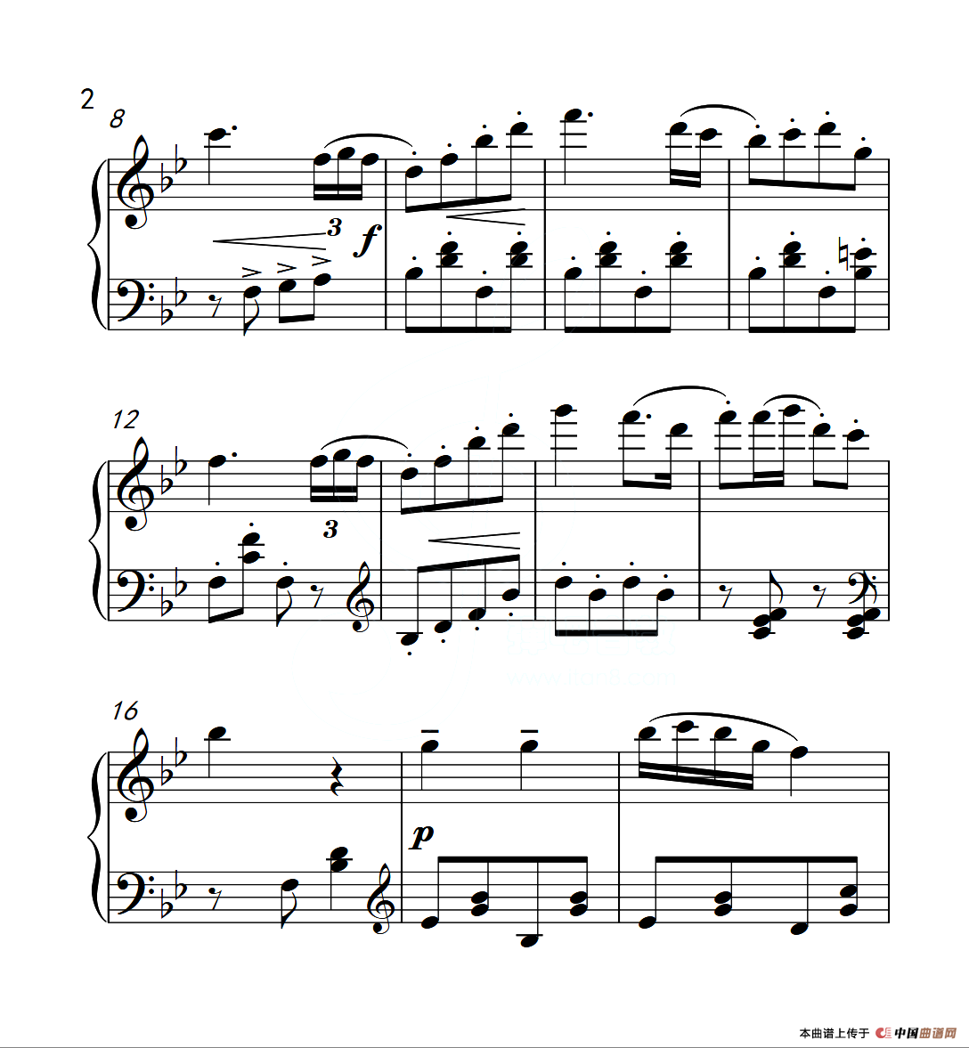 第三级 小风车（中国音乐学院钢琴考级作品1~6级）