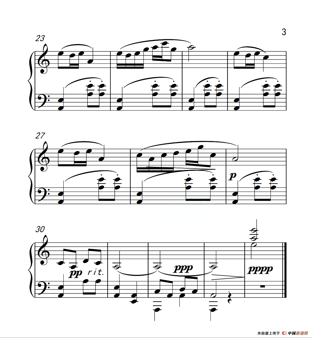 第二级B组 拉骆驼（中国音乐学院钢琴考级作品1~6级）